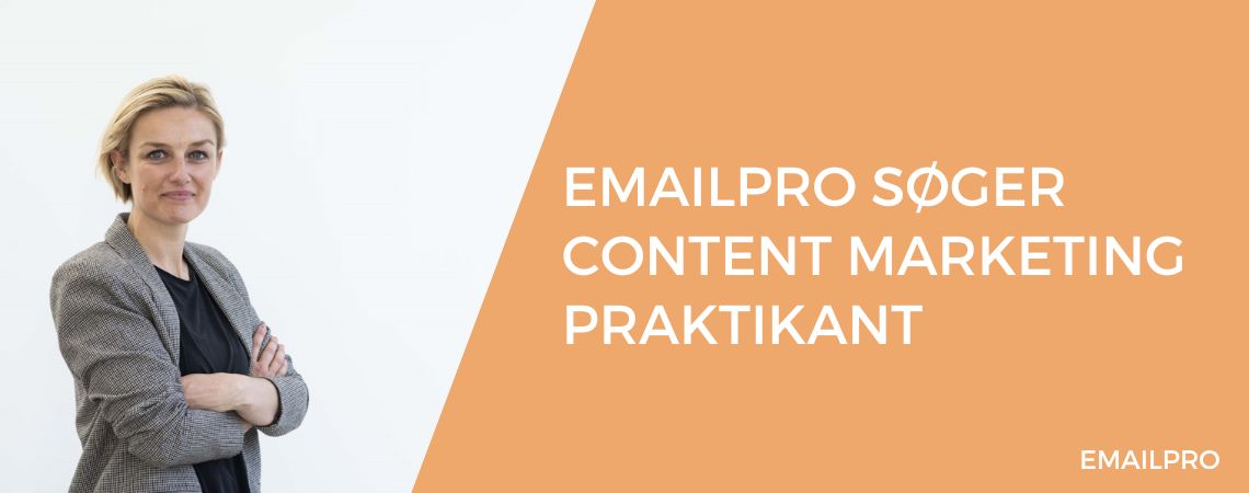 Bliv content marketing praktikant hos emailpro content marketing praktikant